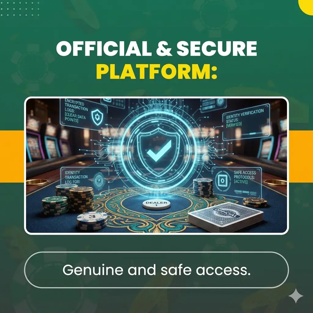 Lotus365 official and secure betting platform badge