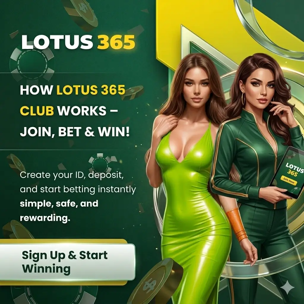 How Lotus365 Club works – join bet and win steps
