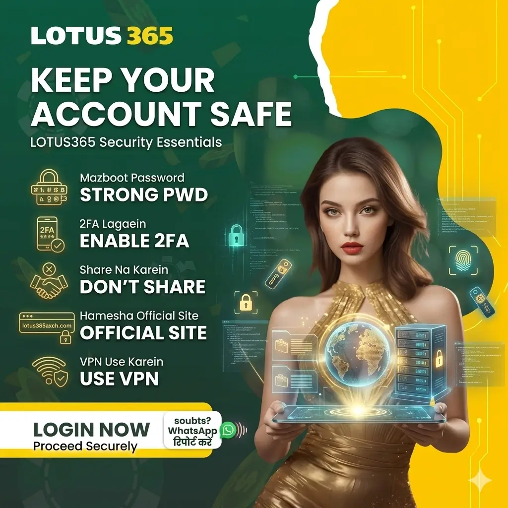 Lotus365 Login Security