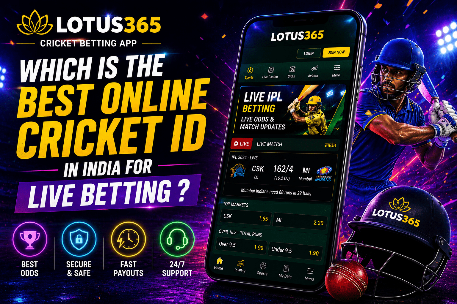 online cricket id