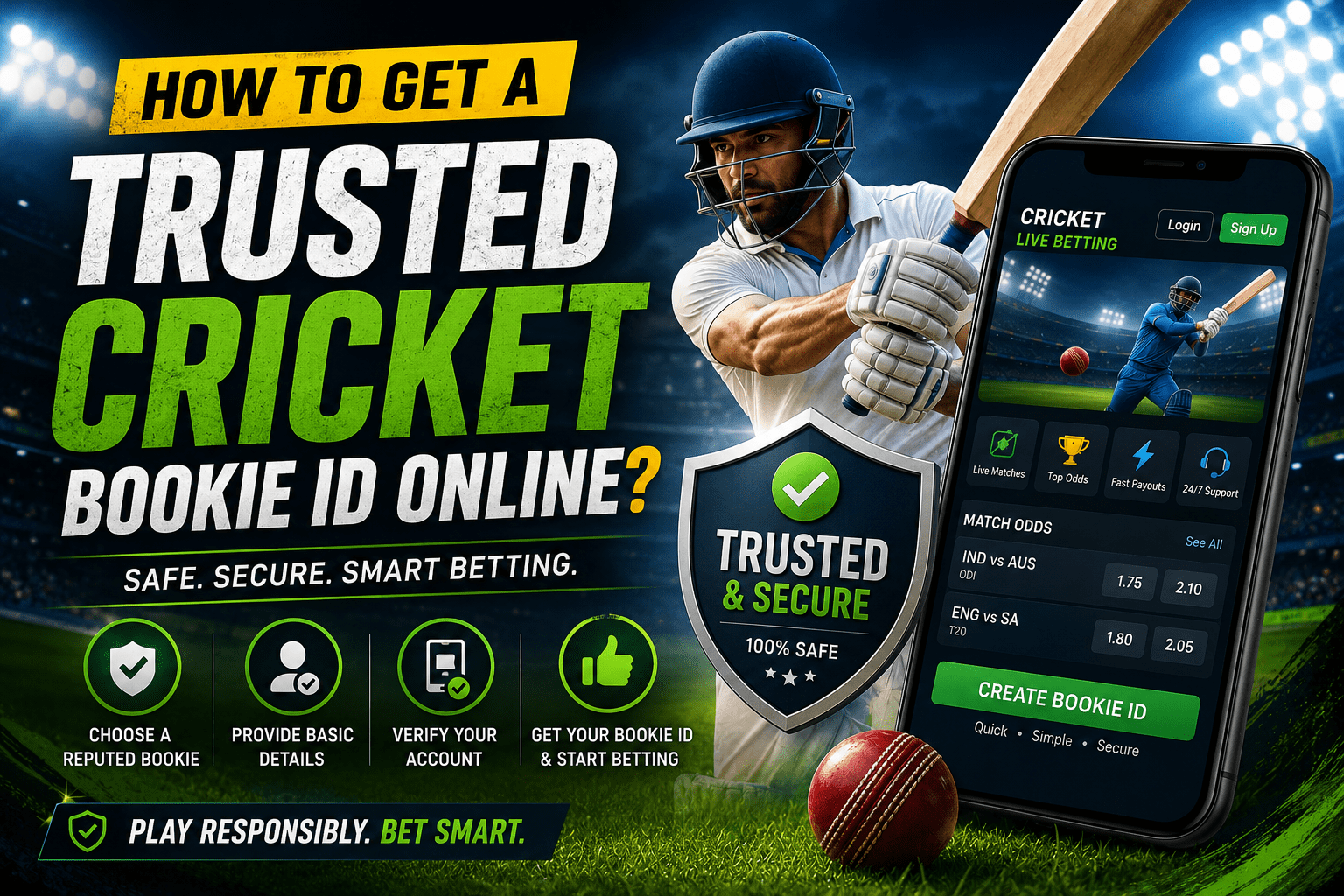 cricket bookie id
